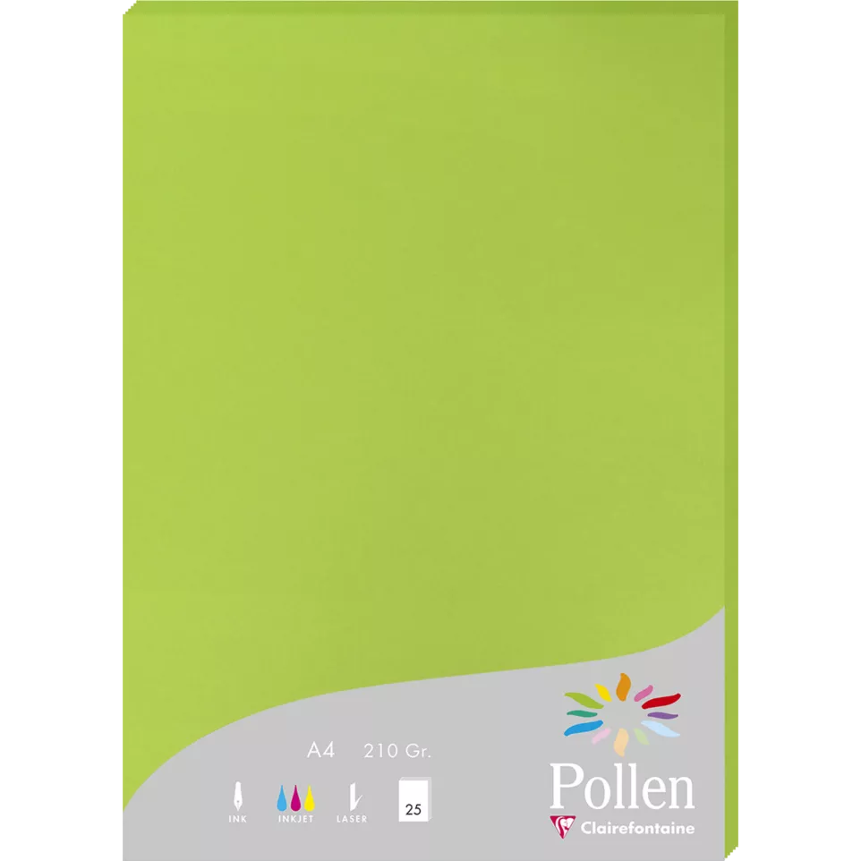 Etui de 25 feuilles Pollen 210x297...