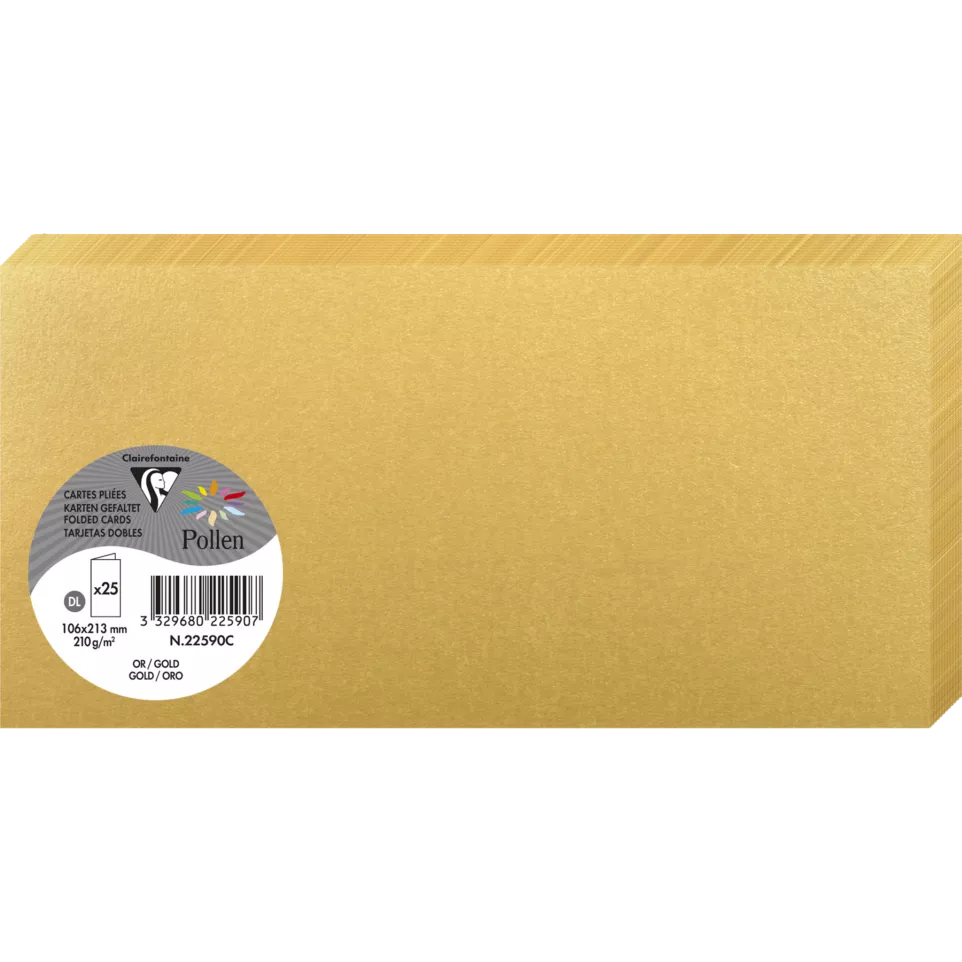 Clairefontaine Folded Pollen Card...