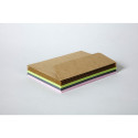 Coffret Pollen uni de 20 enveloppes 114x162mm + 20 cartes 110x155mm - Assortiment Nature/ Pce