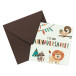 BIRTHDAY INVITATION SET, Indian-/ Pc.