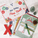 Correspondentieset 6-bl A4+6 env.C5 Kerst/ St.