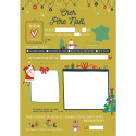 Correspondentieset 6-bl A4+6 env.C5 Kerst/ St.