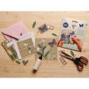 Pop-up card kit 135x-135 fold., Butterfly/ Pc.