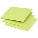 Paquet de 25 cartes pliées Pollen 116x116mm 210g/m2/ Pce