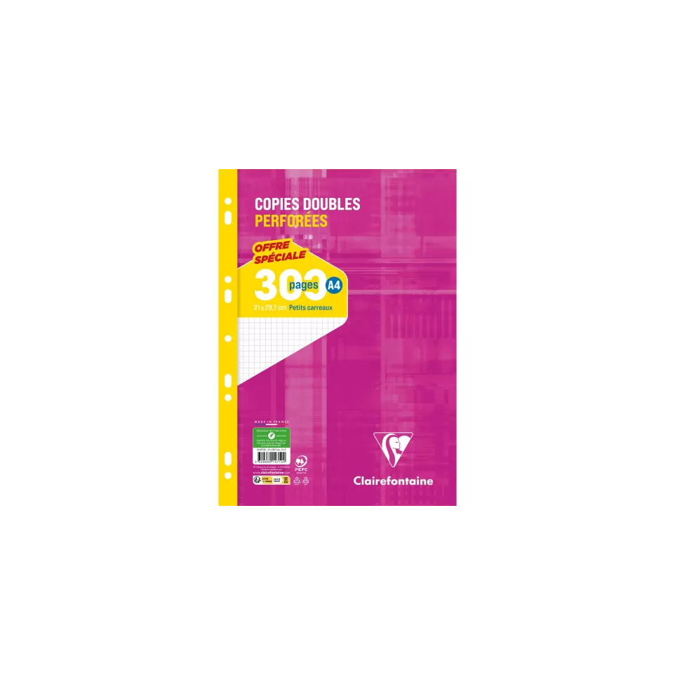 Dubbel bl geperf/fol-ie A4 150b 90g...