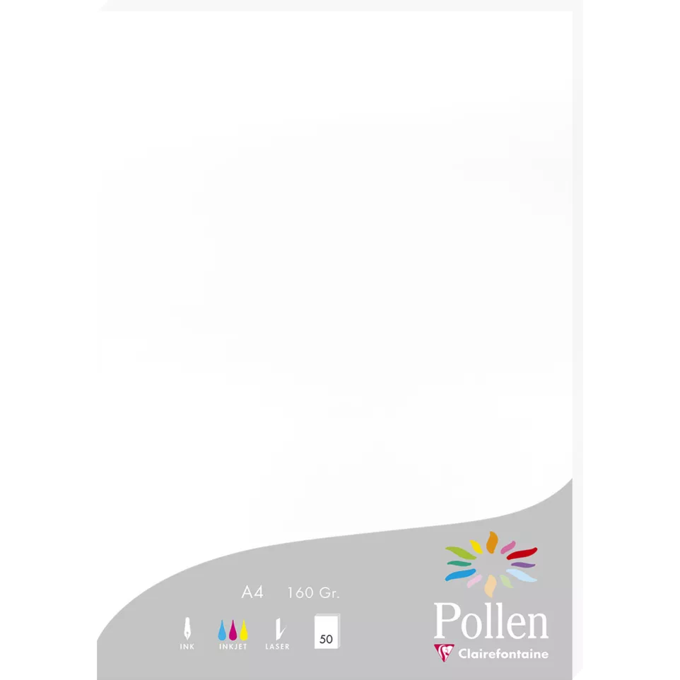 Etui de 50 feuilles Pollen 210x297mm...