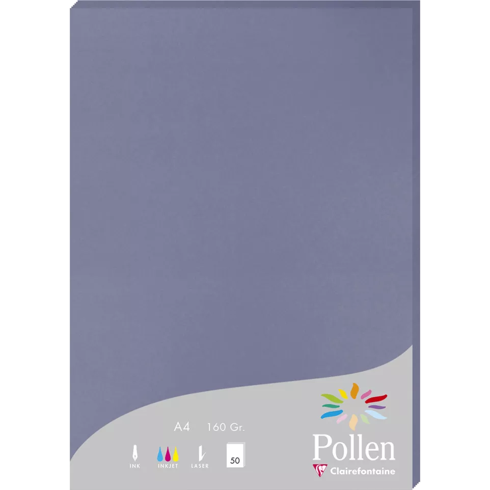 Etui de 50 feuilles Pollen 210x297mm...