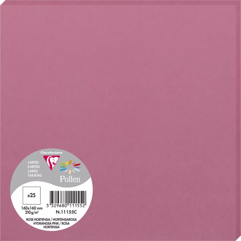 Clairefontaine Pollen, pack of 25...