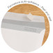 Paquet de 50 Enveloppes Blanches DL-110x220mm - Auto-Adhésives - 80g/m2 - Fenêtre Papier Cristal 45x100 (position 20/20)/ Pce