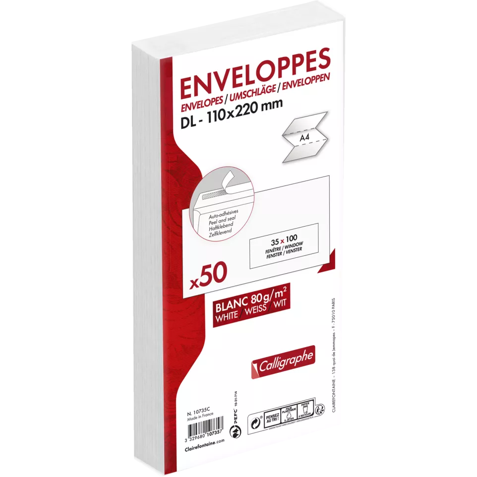 50 ENV ADH 110X220 F- 35X100 80G SS...