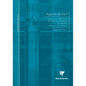 Agenda de bord enseignant 6 colonnes (48 cases/semaine) brochure souple A4 144 pages Couleur aléatoire/ Pce