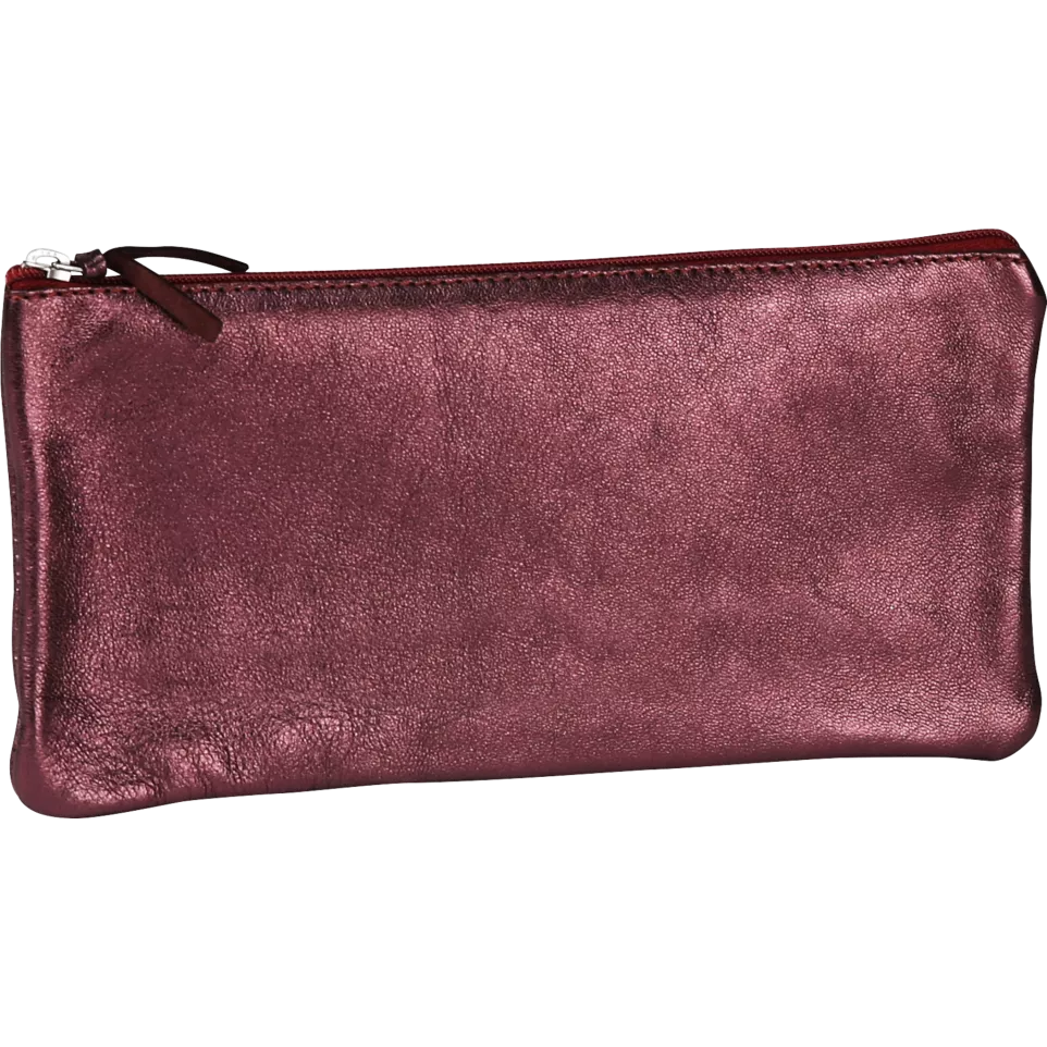 Cuirisé Pennenzak plat 11x22 Kers-/ St.