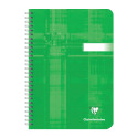 Clairefontaine Wirebound Small Notebook Plain Ruling, A5/ Pc.