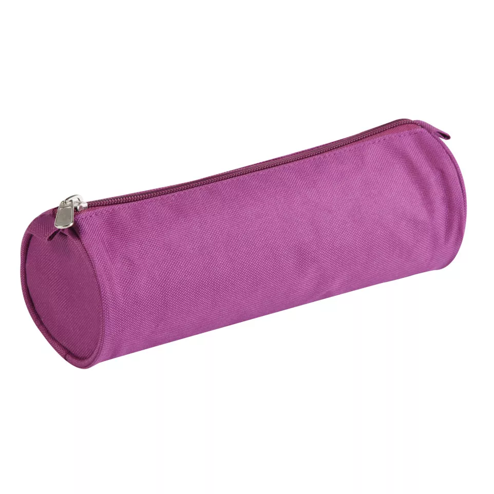 Trousse textile BASIC ronde Ø7x22 cm,...