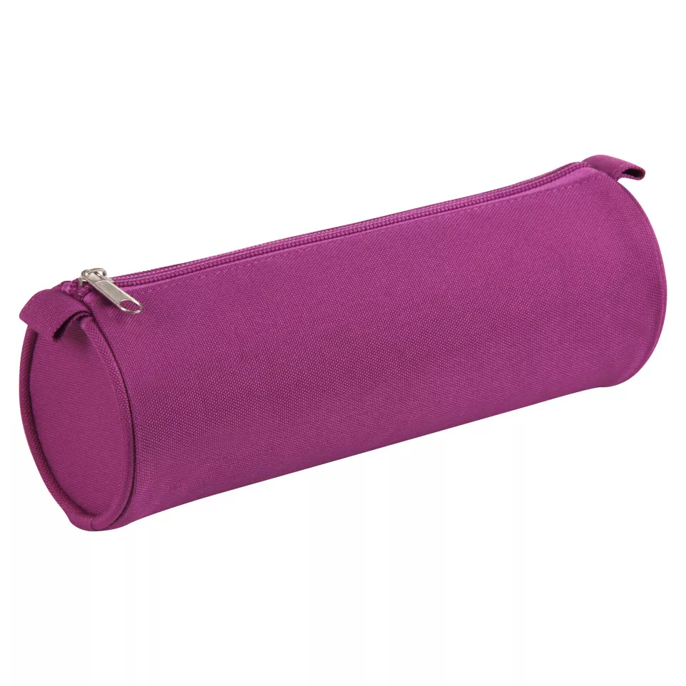 Trousse textile BASIC ronde Ø7x22 cm,...