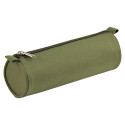 Trousse textile BASIC ronde Ø7x22 cm, 6 couleurs assorties./ Pce