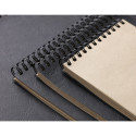Kraft album spiralé 60F A6 90g/ Pce