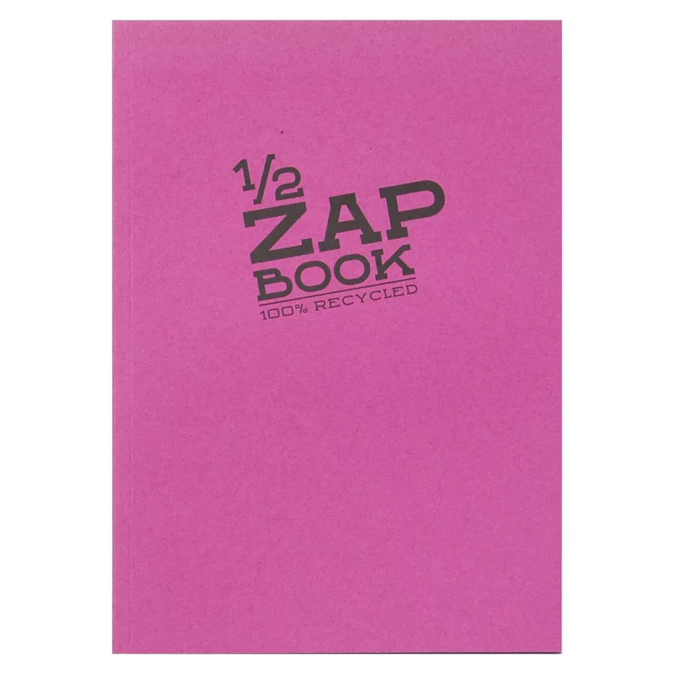 1/2 Zap Book 80 bl 80g A5 ass-/ St.