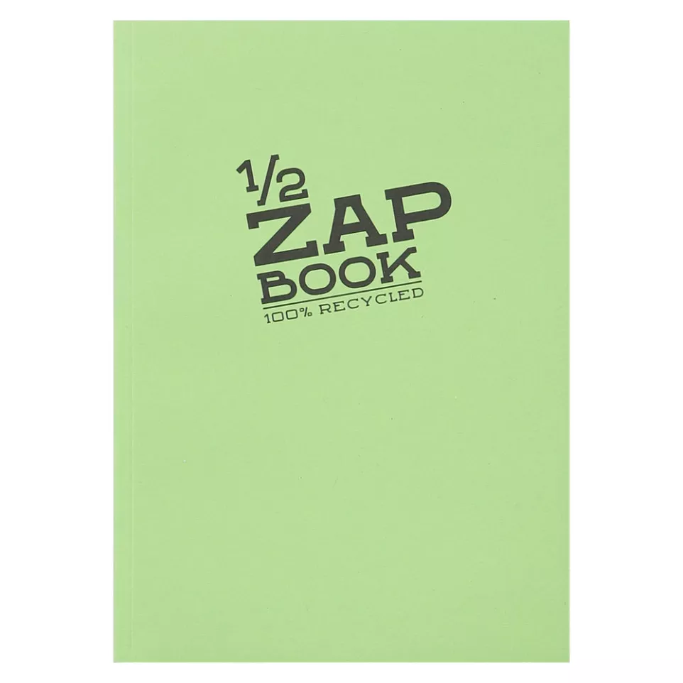 1/2 Zap Book 80 bl 80g A5 ass-/ St.