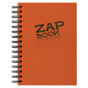 Zap Book Sketch spir- 160bl 80g A5 ass/ St.
