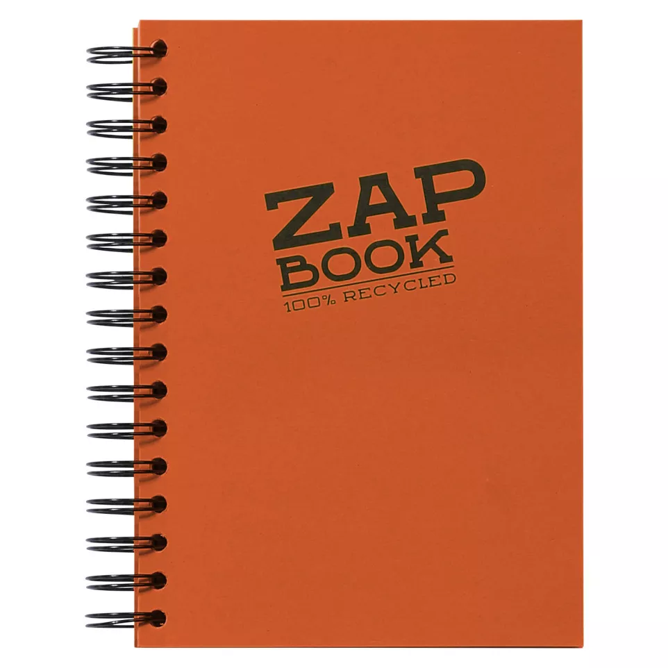 Zap Book carnet spiralé 160F A5 80g/ Pce