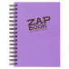 Zap Book Sketch spir- 160bl 80g A5 ass/ St.