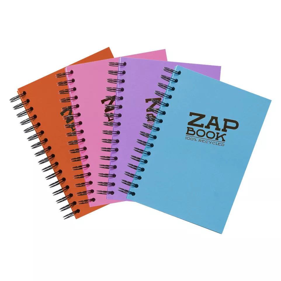 Zap Book Sketch spir- 160bl 80g A5...