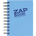 Zap Book Sketch spir- 160bl 80g A6 ass/ St.
