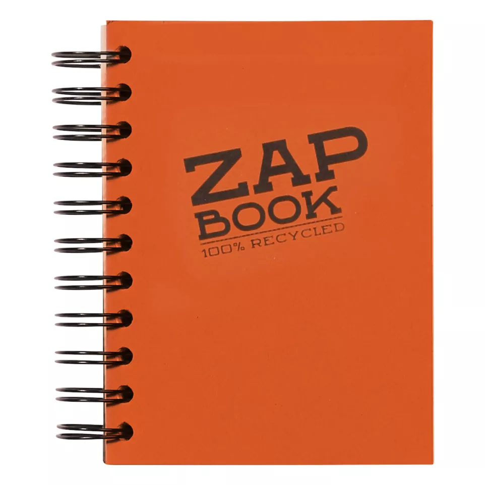 Zap Book Sketch spir- 160bl 80g A6...