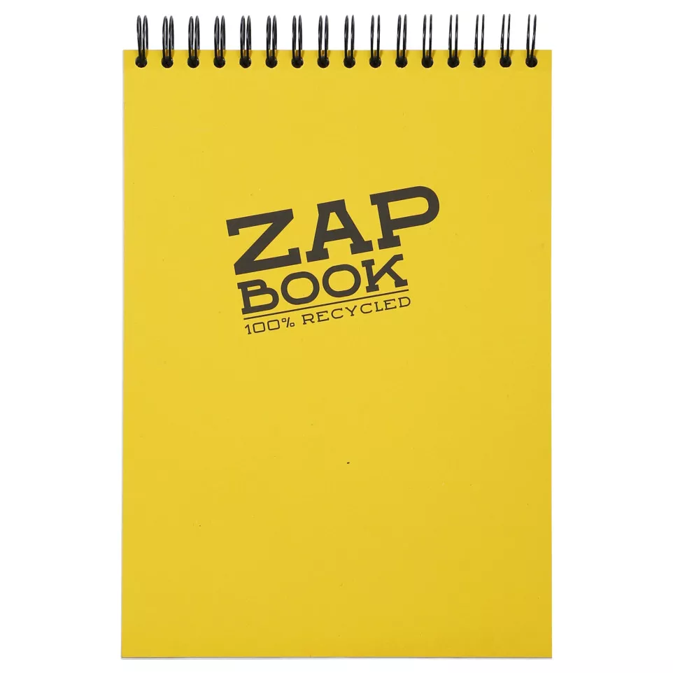 Zap Book Sketch spir- boven 160bl 80g...