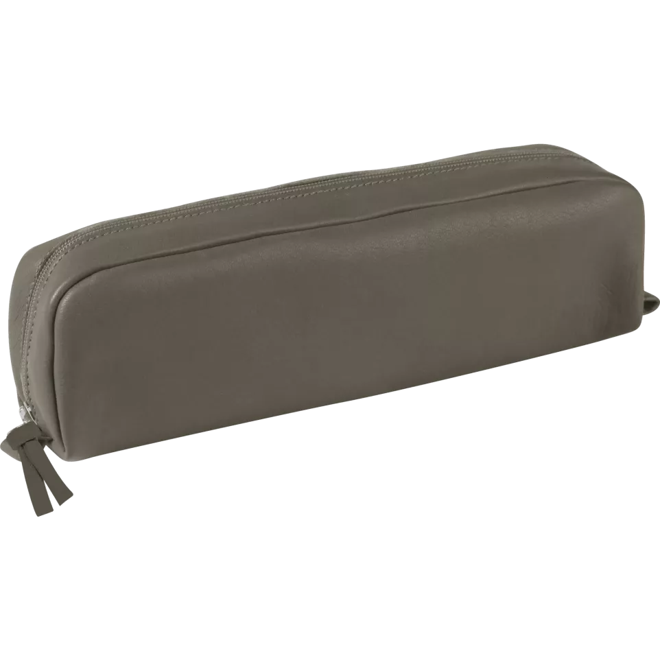 Gekl.leder Pennenzak- rechth.21x4x6...