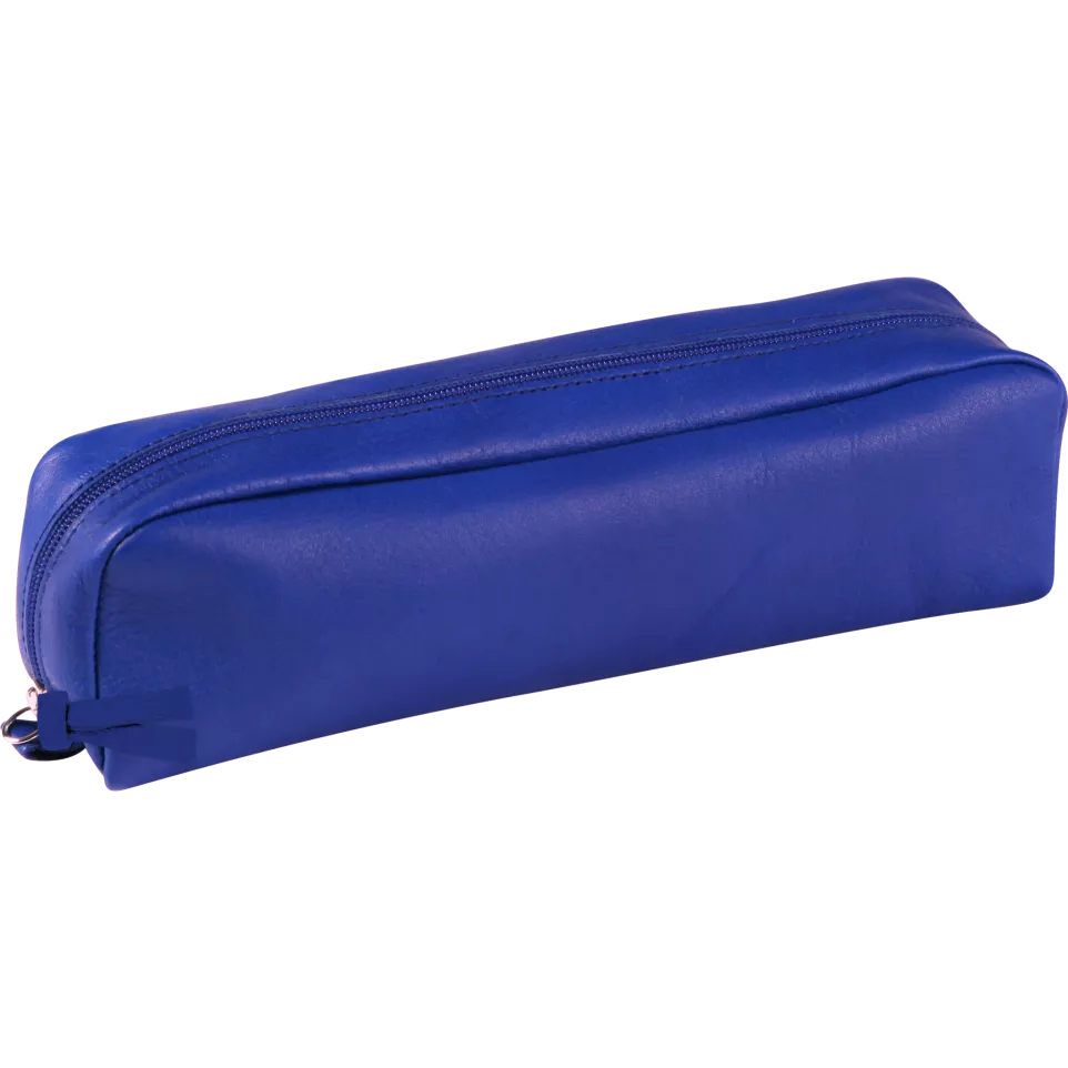 CUIR TEINTE Trousse rectangulaire...