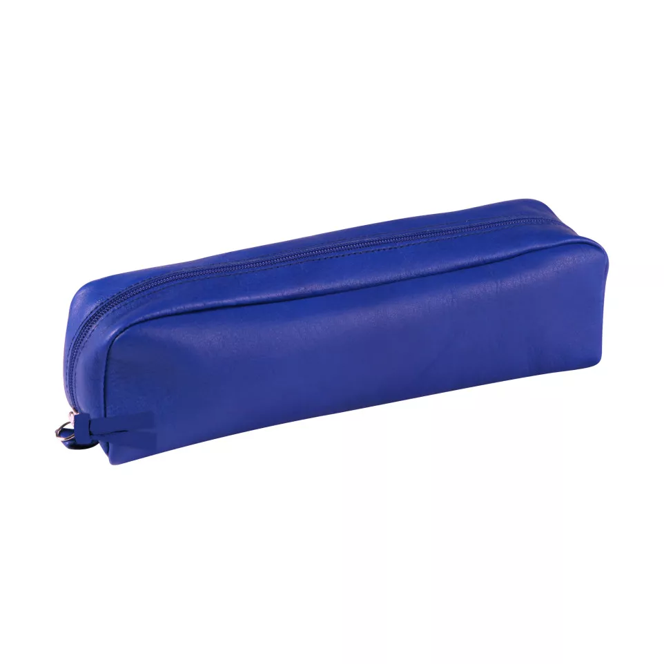 CUIR TEINTE Trousse rectangulaire...