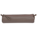 Clairefontaine Coloured Leather Round Pencil Case, Ø5,5x22cm/ Pc.