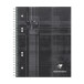 Bind'O Block cahier reliure intégrale A5+ 180 pages détachables perforées 6 trous ligné + cadre en-tête/ Pce