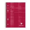 Bind'O Block cahier reliure intégrale A5+ 180 pages détachables perforées 6 trous ligné + cadre en-tête/ Pce
