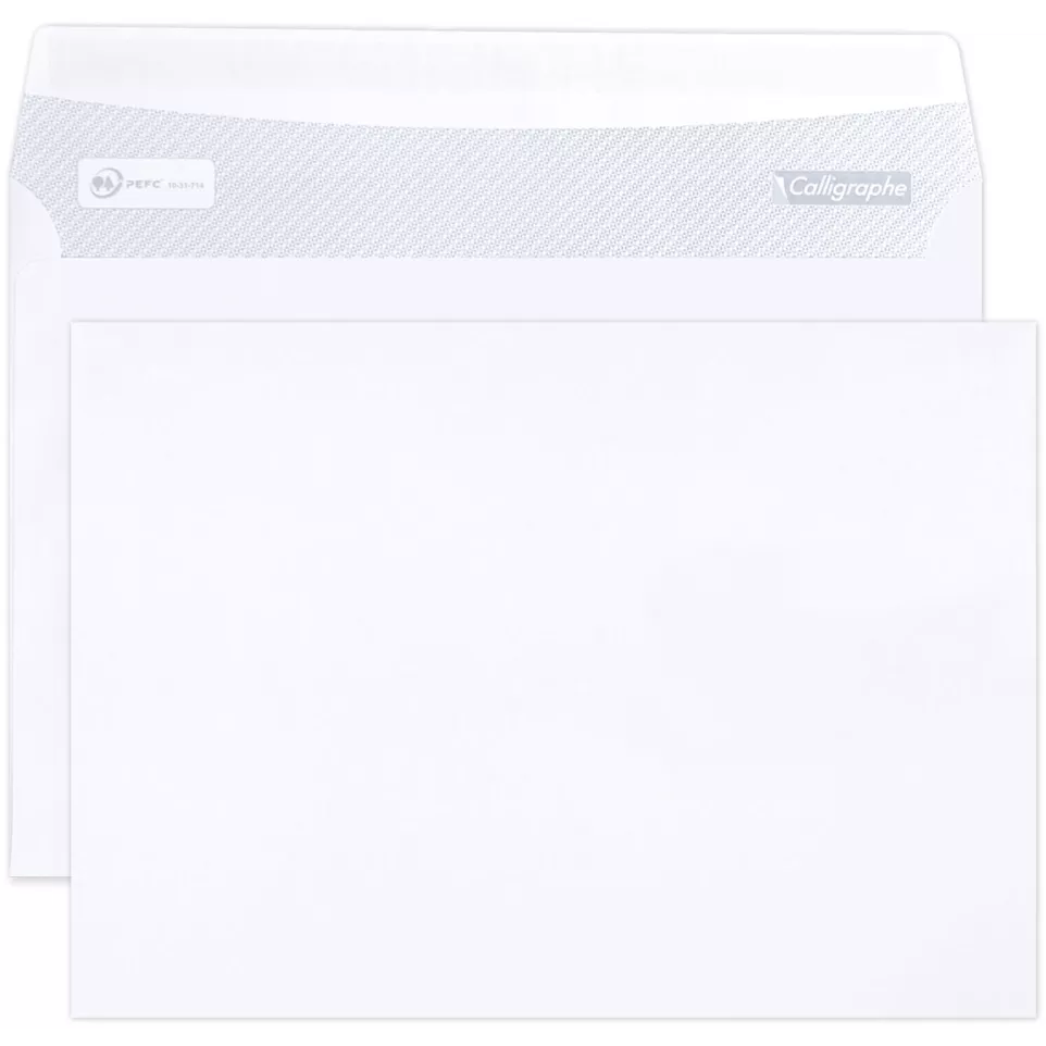 Enveloppen Adhéclair- 90g 162x229 in...