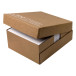 Boite de 500 Enveloppes Blanches DL-110x220mm - Auto-Adhésives - 80g/m2 - Fenêtre Papier Cristal 45x100 (position 20/20)/ Pce