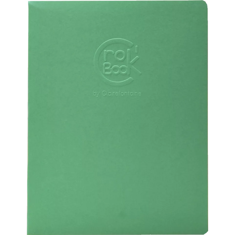 Crok'Book carnet piqué 24F 17x22cm...