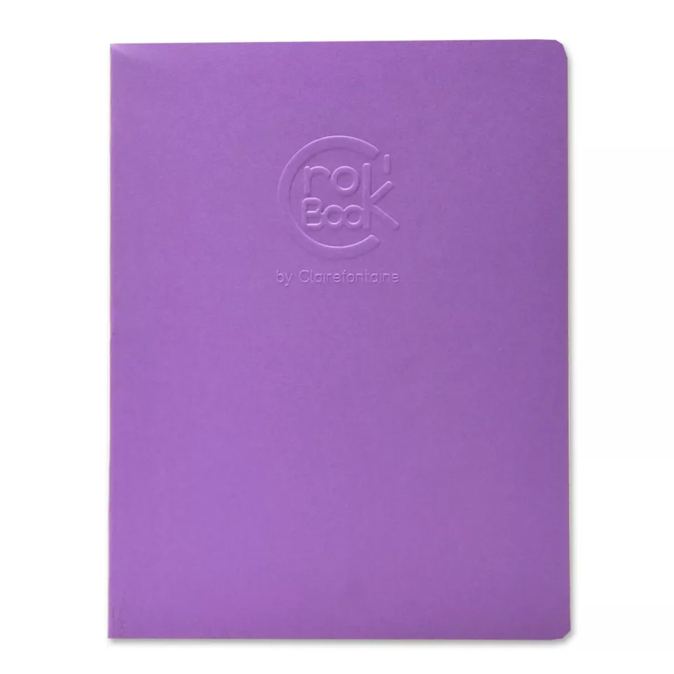 Crok'Book carnet piqué 24F 17x22cm...