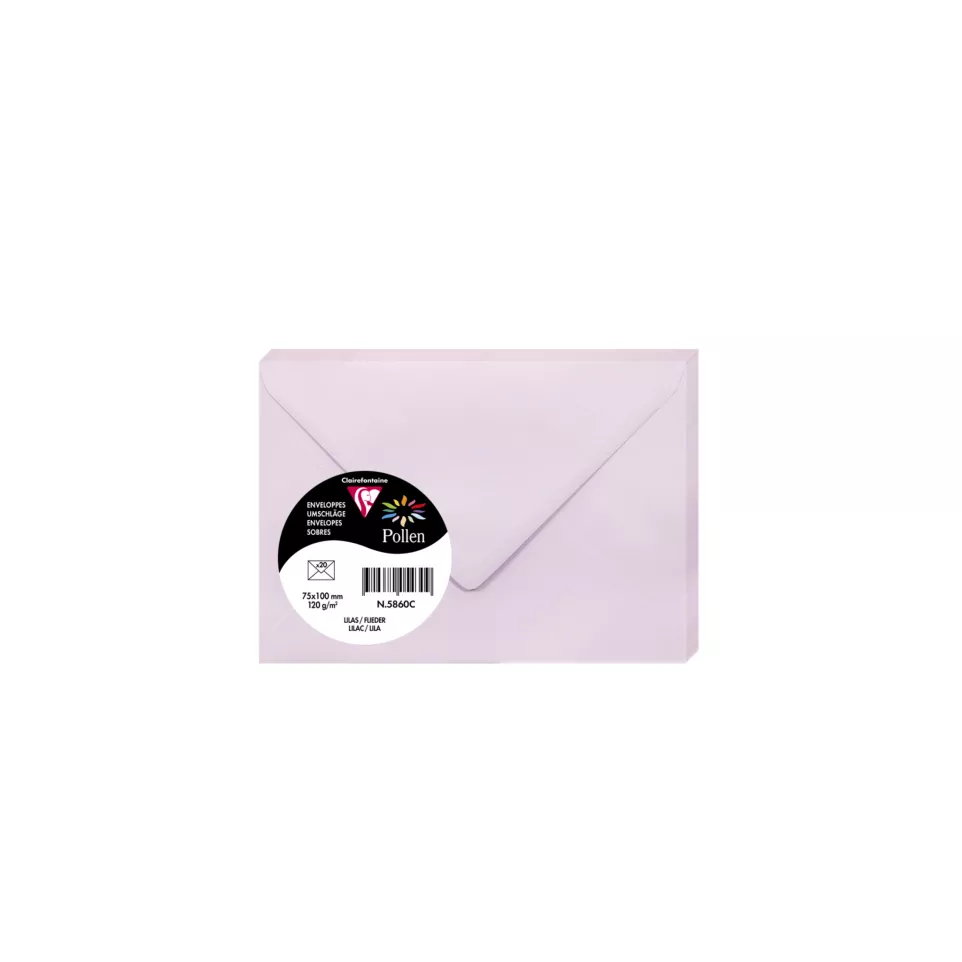 Clairefontaine Pollen Envelopes 120g...