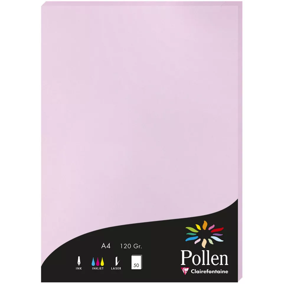 Pollen pk50 bl 120g A4 lila-/ St.