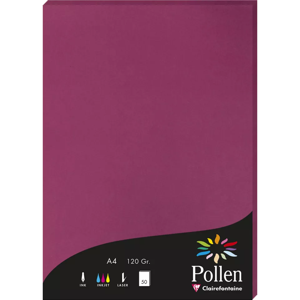 Pollen pk50 bl 120g A4 framboos-/ St.