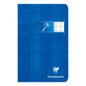 Carnet piqué déficients visuels 11x17cm 96 pages grands carreaux noirs 2 ,5mm agrandis 10x10 Couleur aléatoire/ Pce