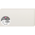 Paquet de 25 cartes pliées Pollen 106x213mm 210g/m2/ Pce