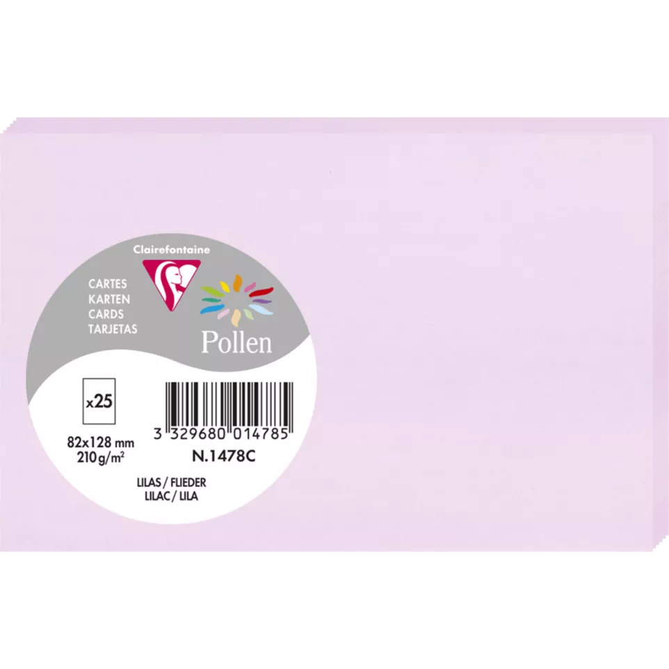 Pollen Card 82x128 x25/ Pc.