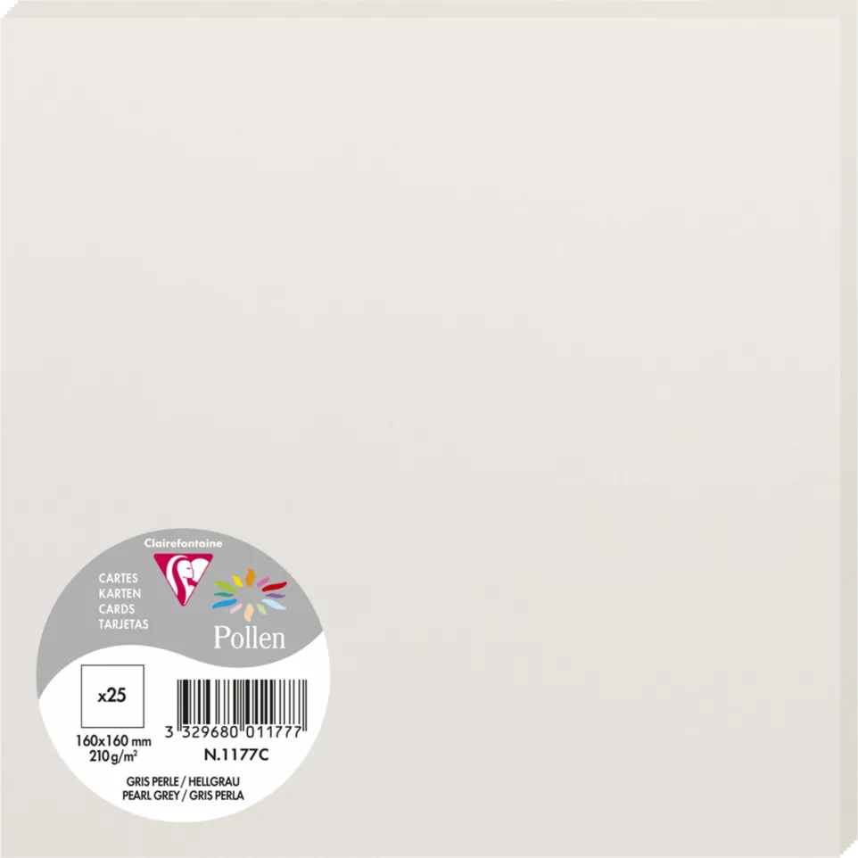 Clairefontaine Pollen, pack of 25...