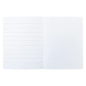 Clairefontaine Stapled Nursery Exercise Notebook, Lined 18mm+ Plain, Ligne 8000, 17x22cm, 16 Sheets, 90g/ Pc.