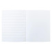 Clairefontaine Stapled Nursery Exercise Notebook, Lined 18mm+ Plain, Ligne 8000, 17x22cm, 16 Sheets, 90g/ Pc.