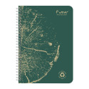 Forever Wire bound Notebook A5 90g, Lined/ Pc.